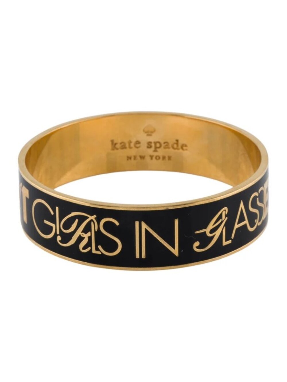 Kate Spade New York "Let"s Go Steady" Bangle Bracelet